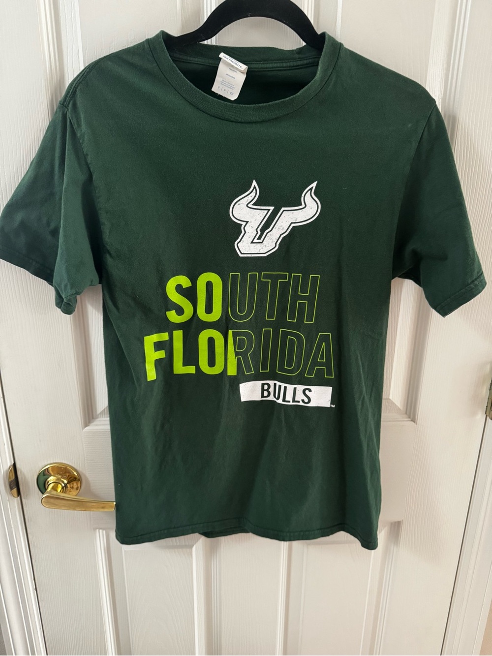 Port and Company USF South Florida Bulls Green Short-Sleeve Tee unisex small